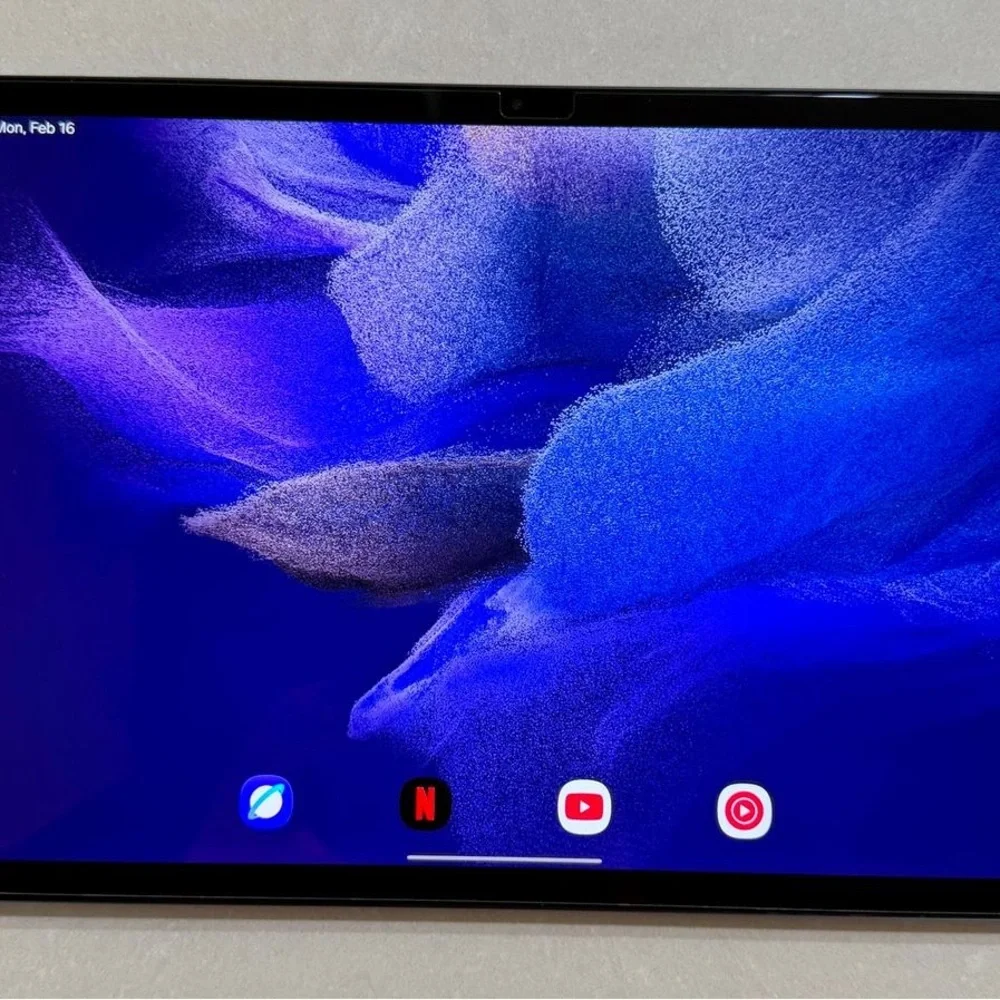 Samsung Tablet - Blue and Black